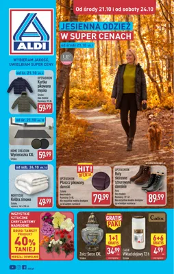 ALDI gazetka - od 21/10/2026 do 24/10/2026